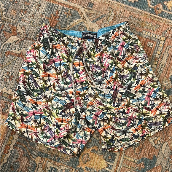 Michaels Multicolor Men's Swim Shorts - Picture 1 of 2